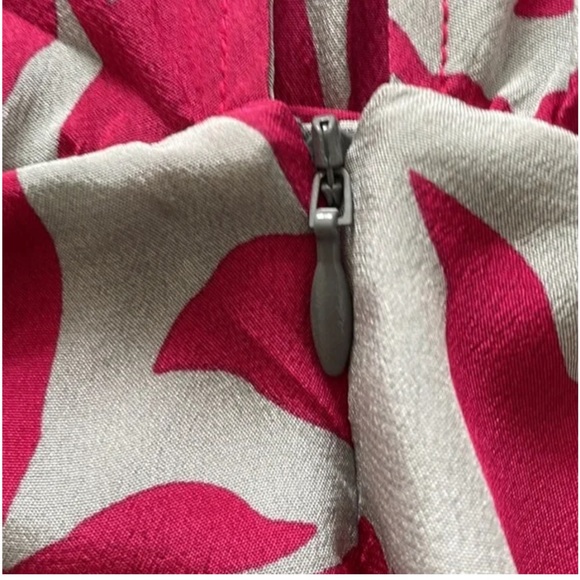 Johanna Ortiz Lady Marmalade 100% Silk Floral Mini Dress w/Sash & Flower Size 6 - Picture 13 of 16